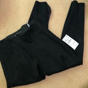 Zara faux suede leggings